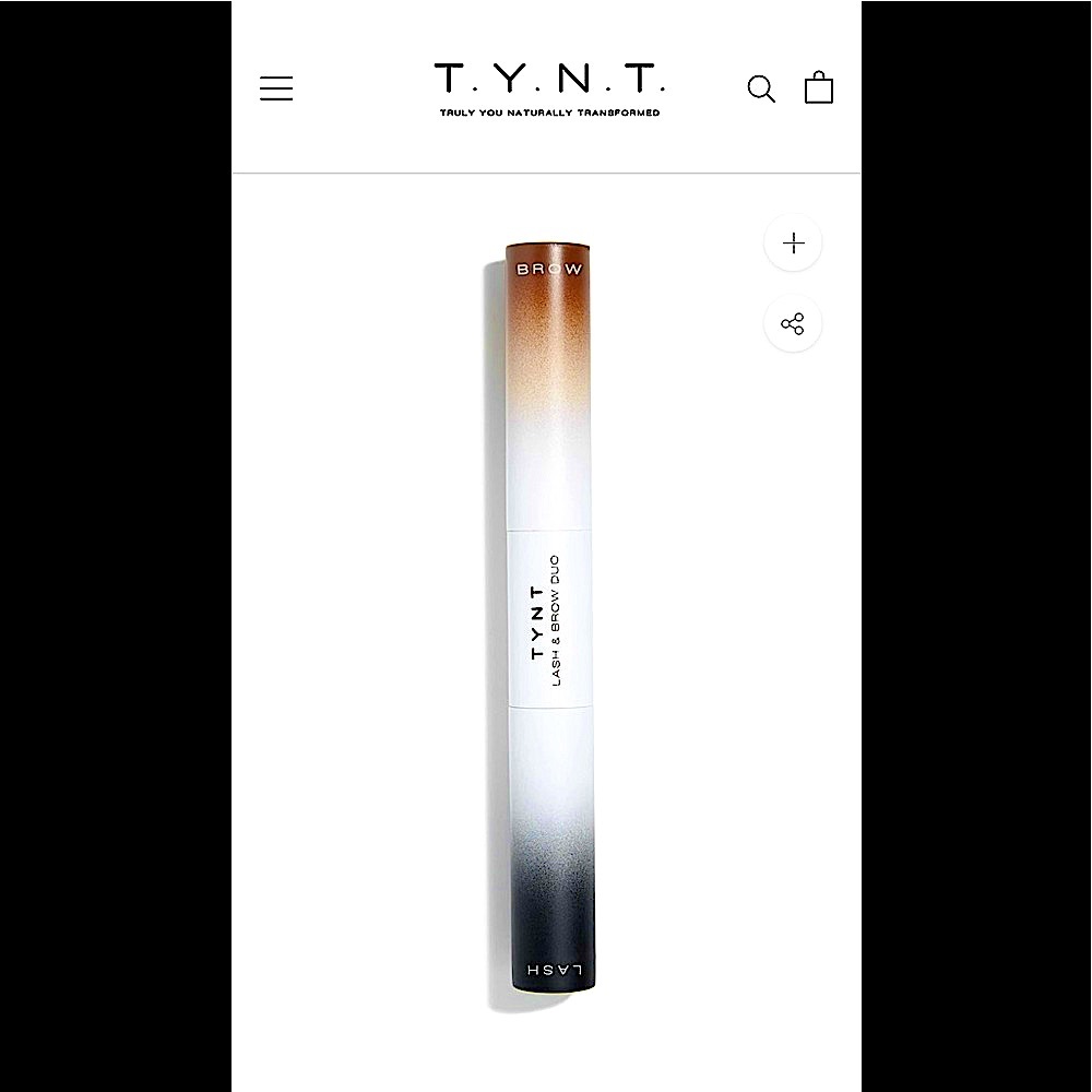 NWT…TYNT BEAUTY “Lash & Brow Duo” color:Brown Brow/Black Mascara